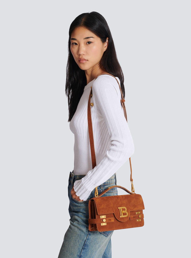 Suede B-Buzz Shoulder 24 bag 8