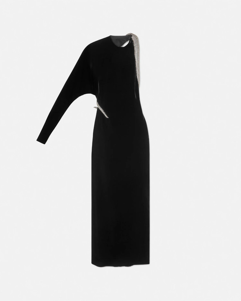 Torchon Velvet Fitted Gown 1