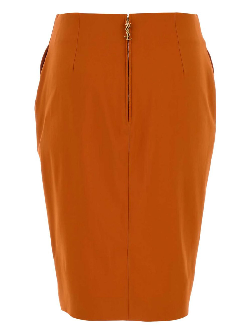 SAINT LAURENT pencil midi skirt outlook