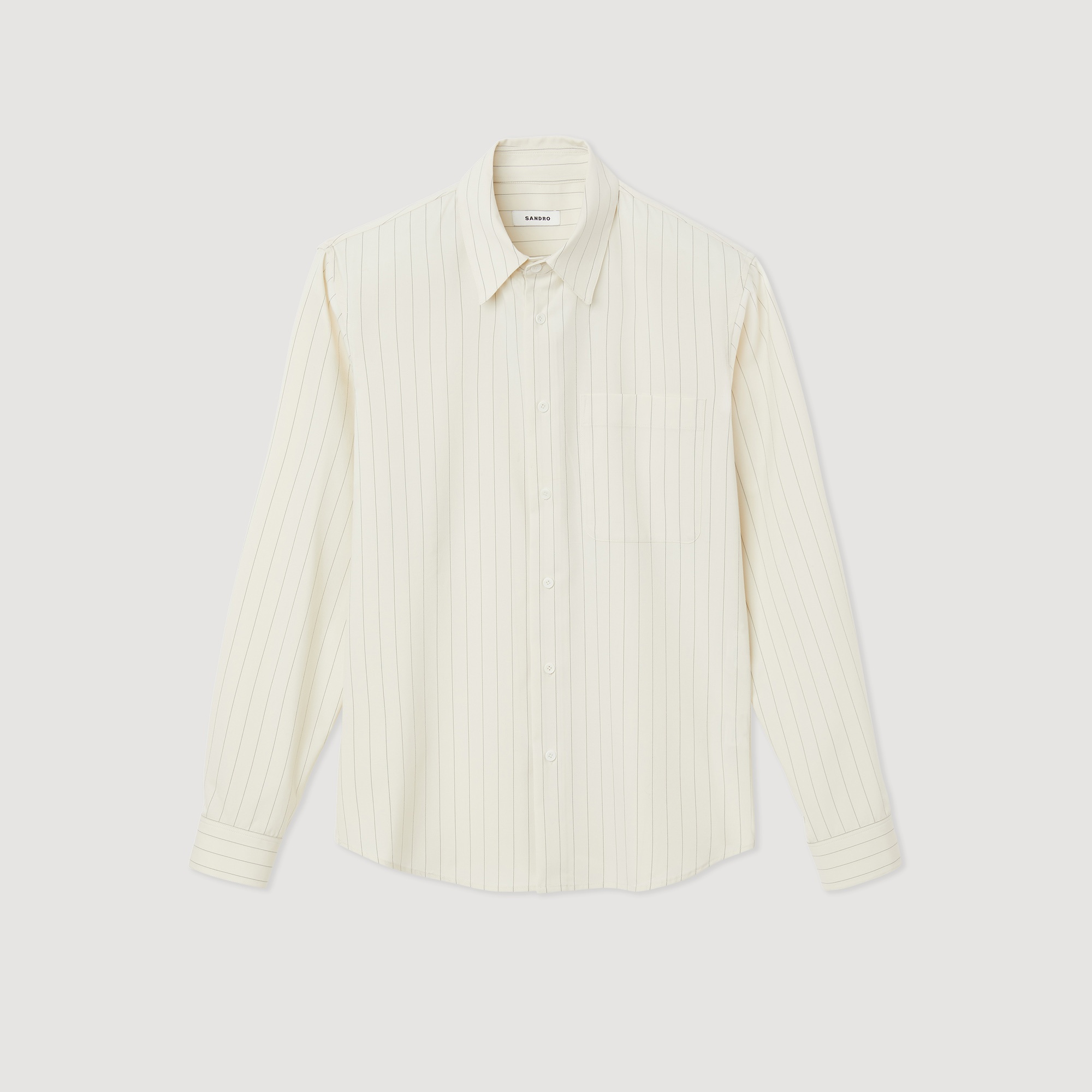 Striped flowing shirt - 1