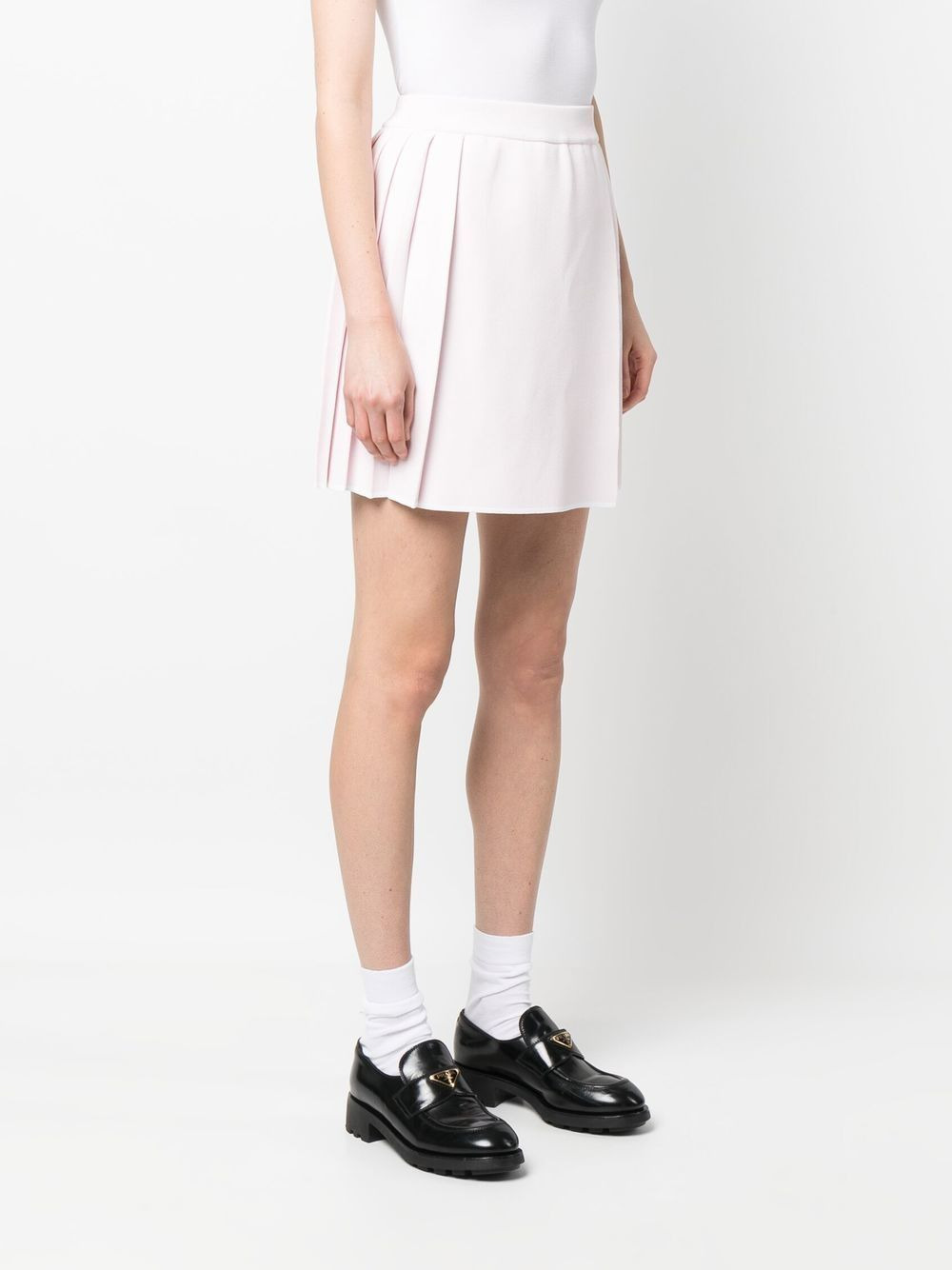 4-Bar pleated miniskirt - 3