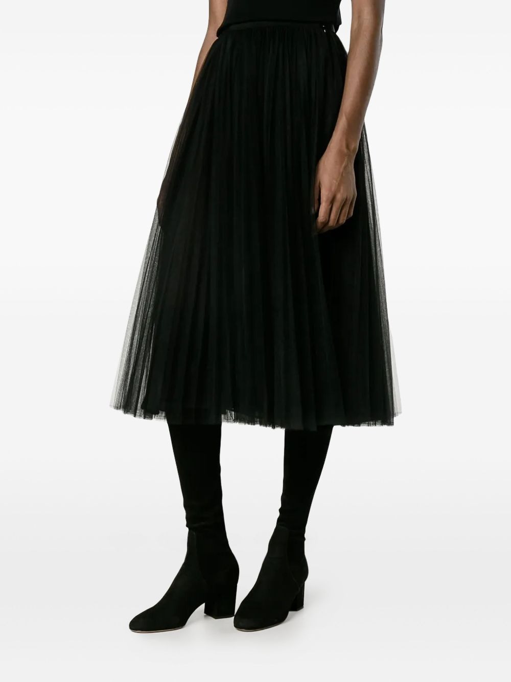 tulle A-line skirt - 3