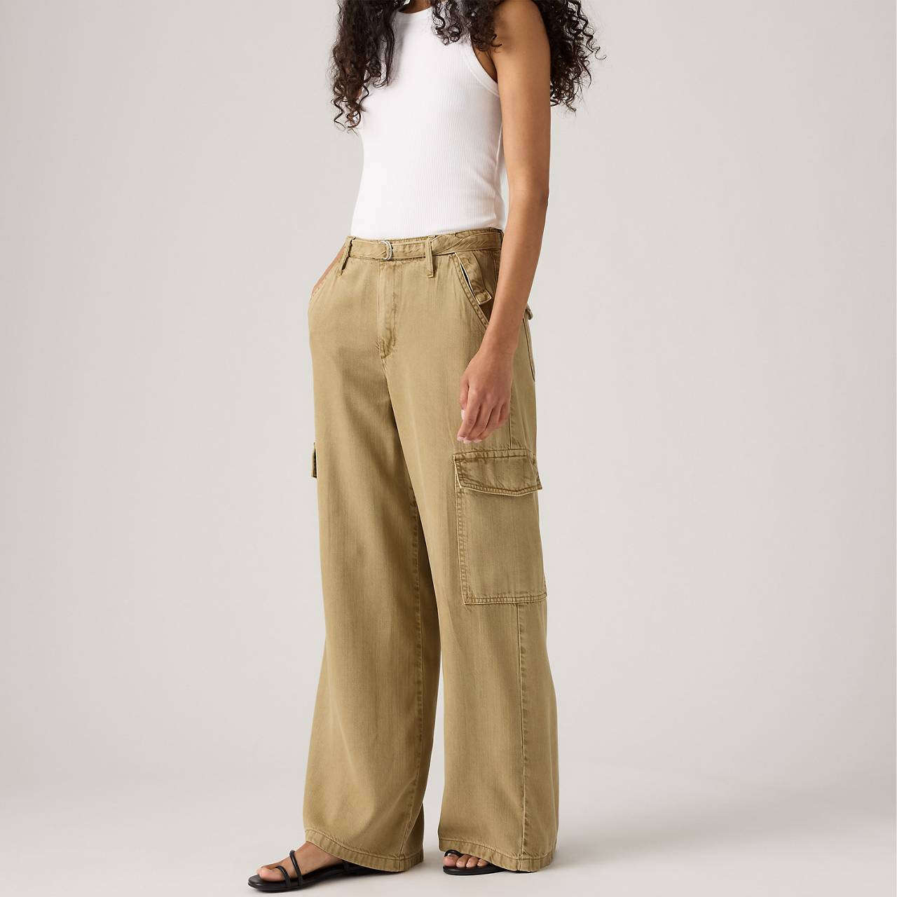 BAGGY DAD CARGO WOMEN'S PANTS - 4
