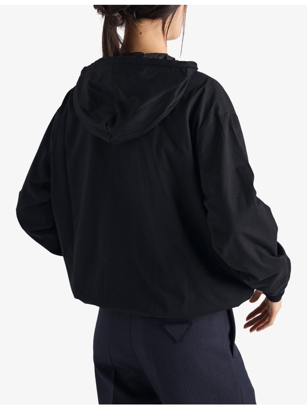 Reversible Relaxed-Fit Cotton-Jersey Hoody - 4