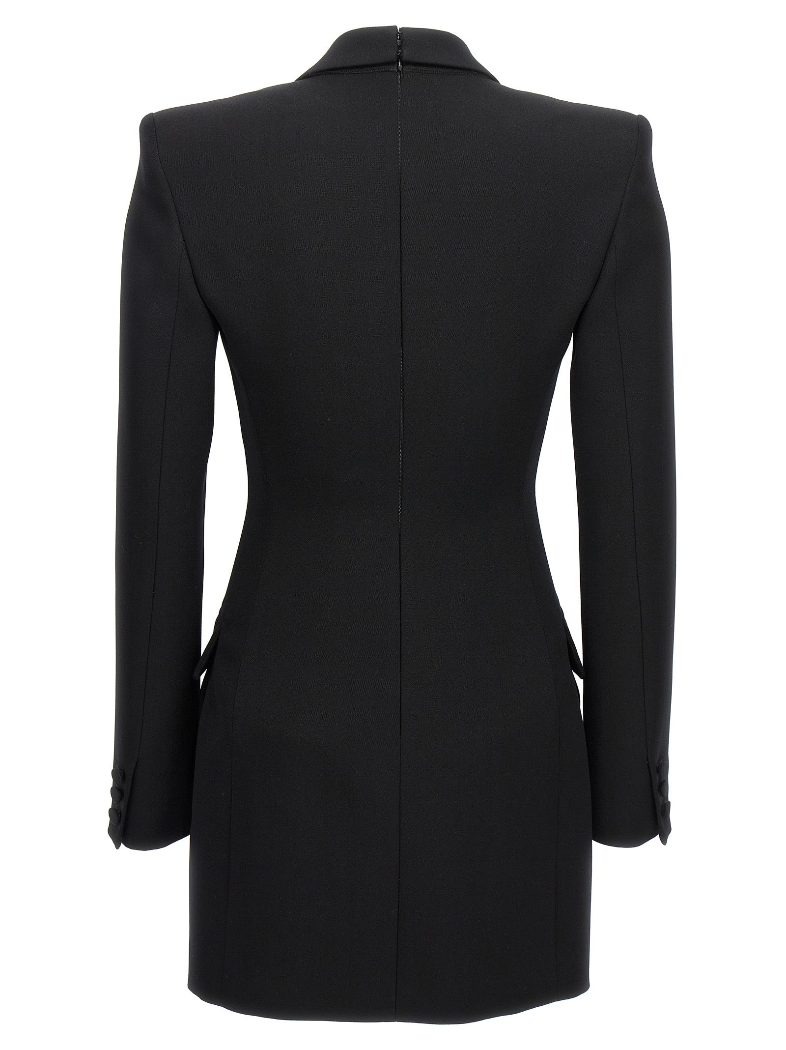 Valentino Tuxedo Dress Dresses Black - 2