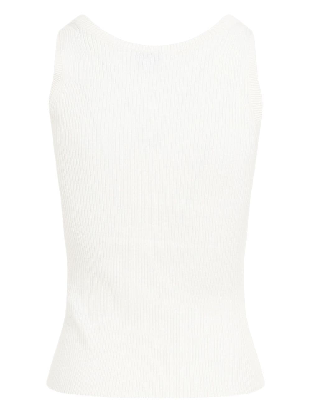 Boke Flower 2.0-embroidered tank top - 2