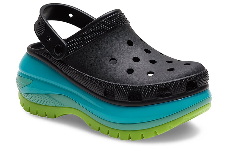 Crocs Mega Crush Clogs 'Black Multi' 207988-0C4 - 4
