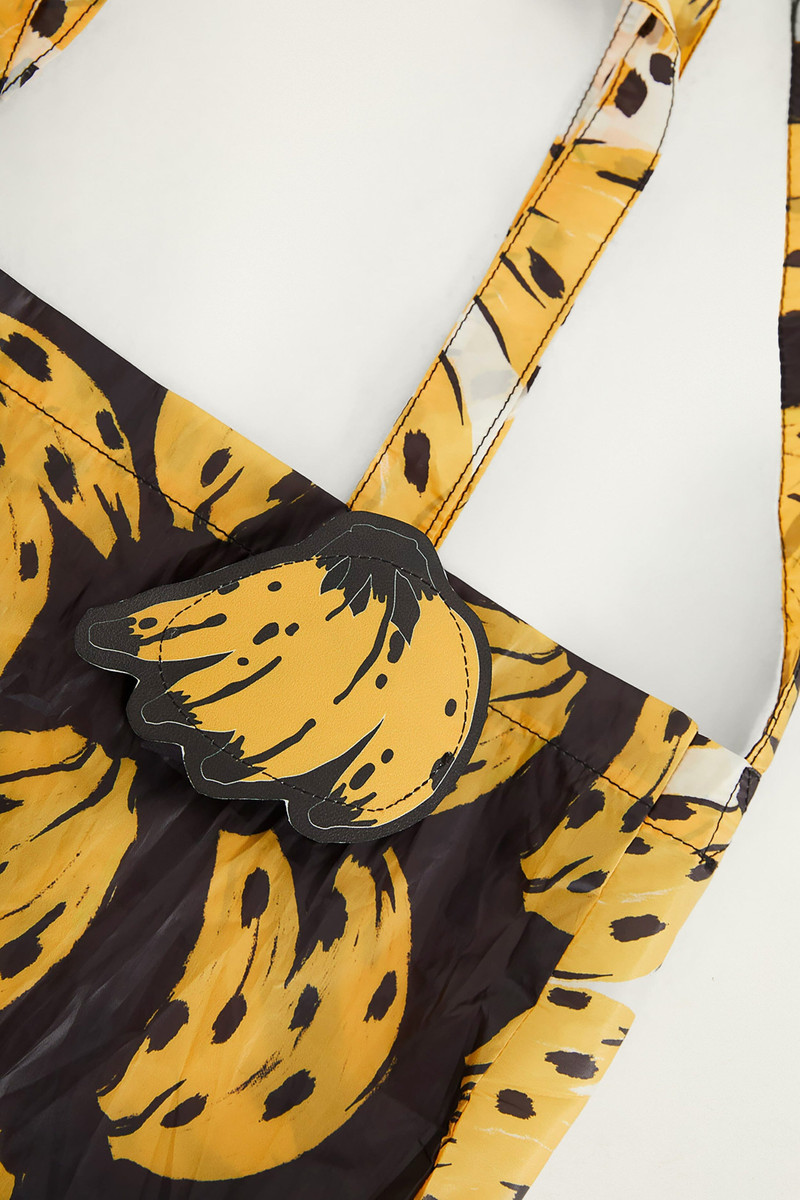 Black Bossa Banana Tote Fruit Bag 4