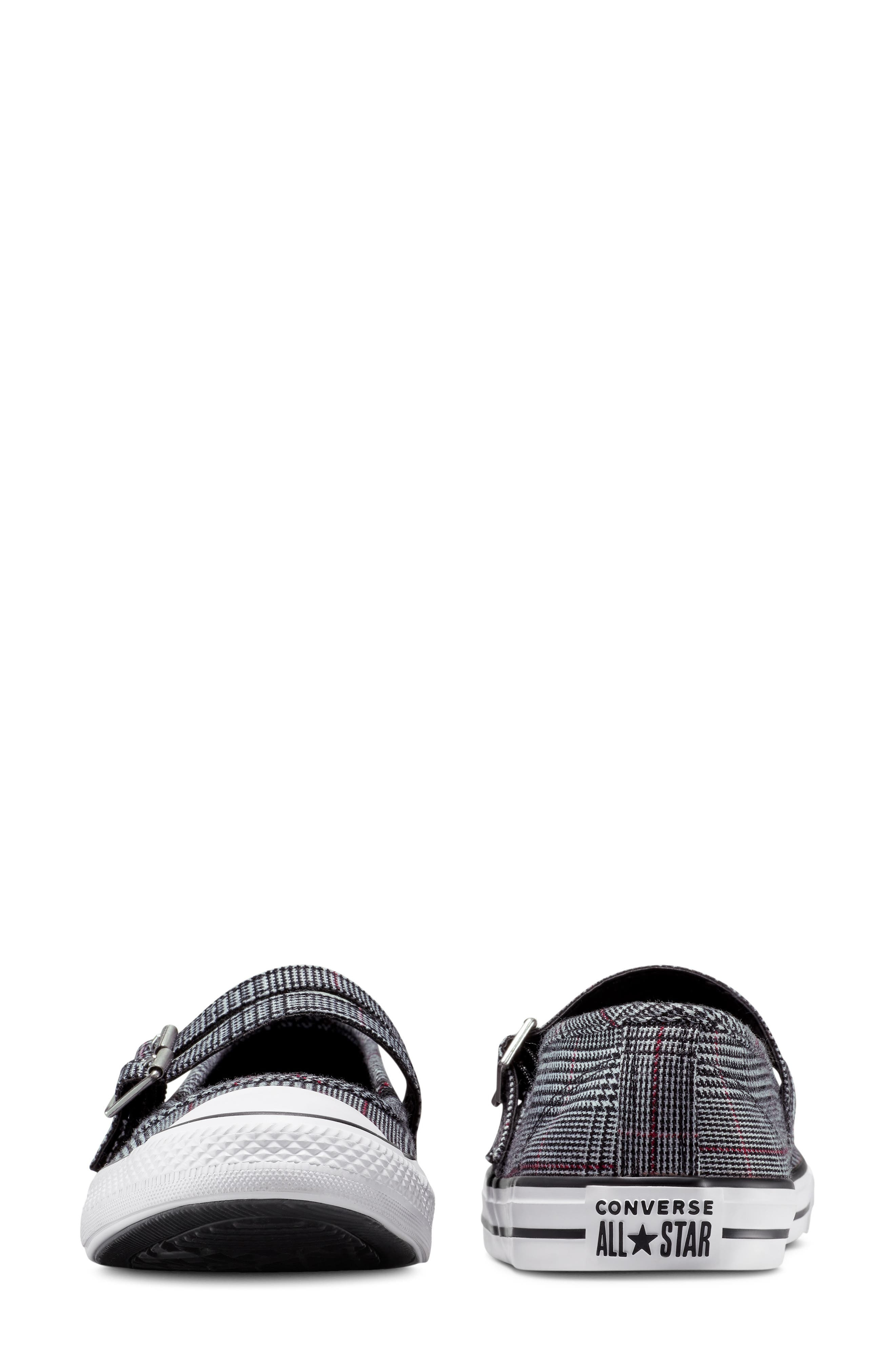Converse Chuck Taylor® All Star® Dainty Mary Jane Sneaker in Black/White/Sporty Berry at Nordstrom - 7