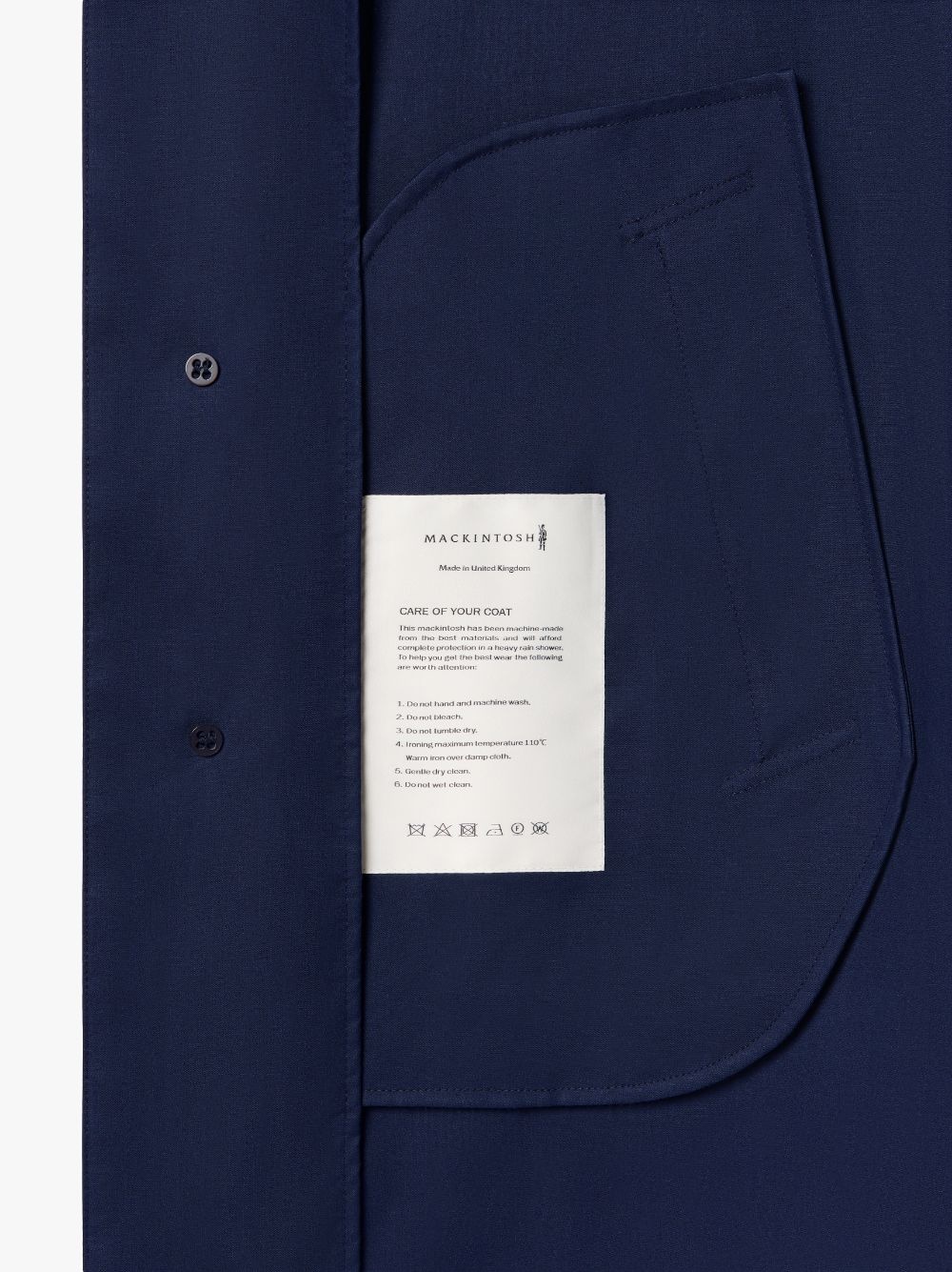 CAMBRIDGE INK RAINTEC COTTON SHORT COAT | GMC-100 - 6