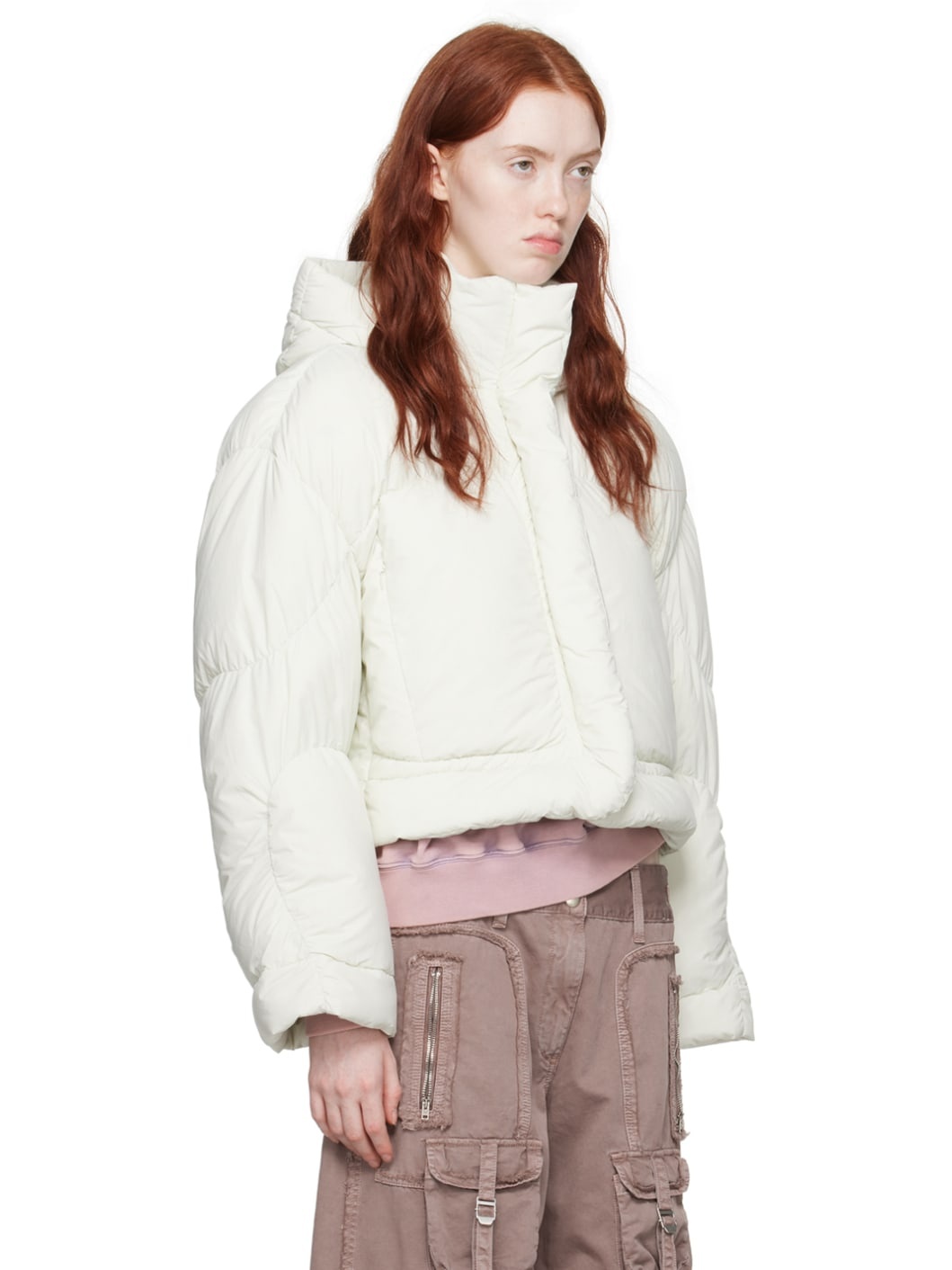 Off-White Hooded Down Jacket - 2