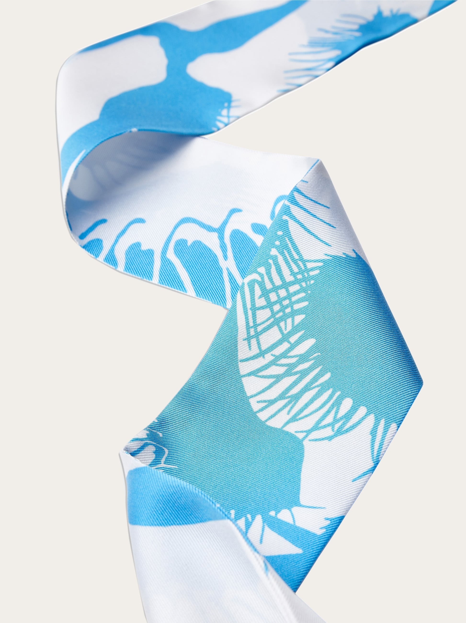 Venus print silk mini bandeau - 4