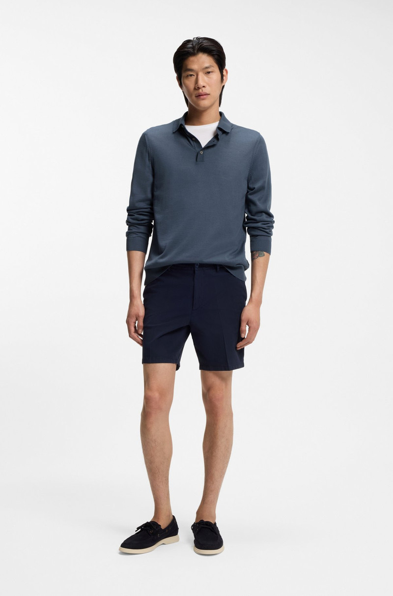 BOSS LACE-DETAIL BOAT SHOES IN SUEDE outlook