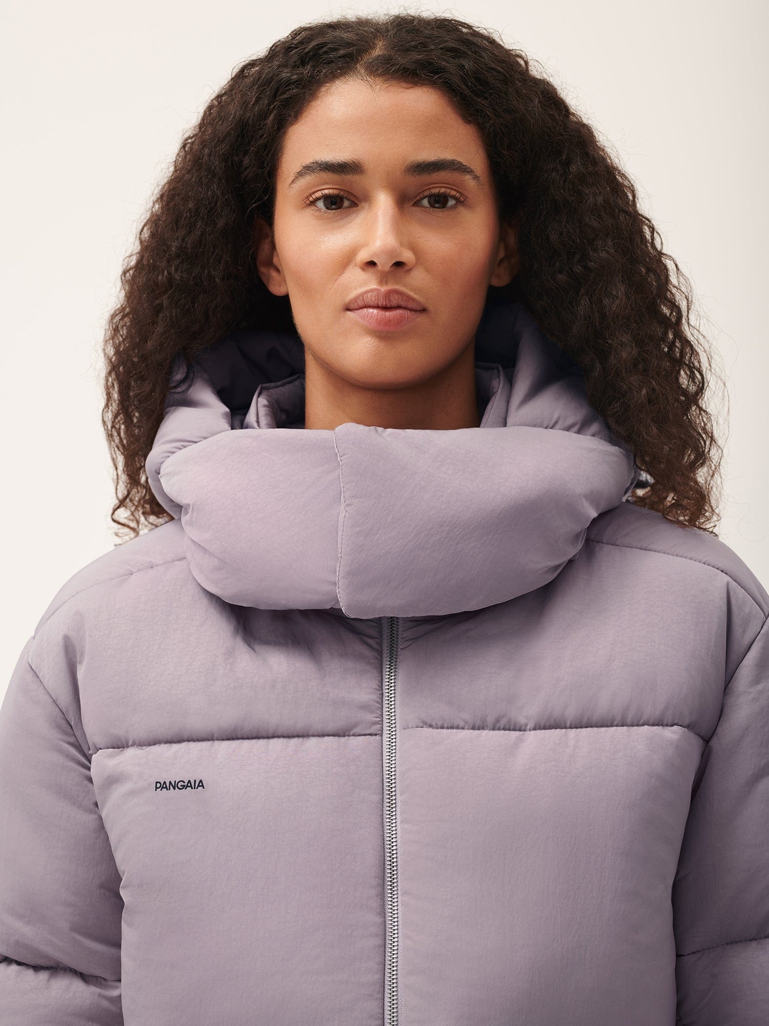 Women's DNA Flower-Warmth Cropped Puffer - Raisin Purple - 4
