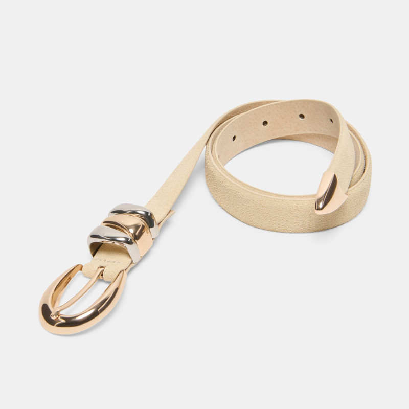 MIXED METAL BUCKLE BELT SAND 4