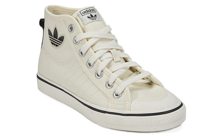 (WMNS) adidas originals Nizza Hi Wdirect Beige/White GV7119 - 3