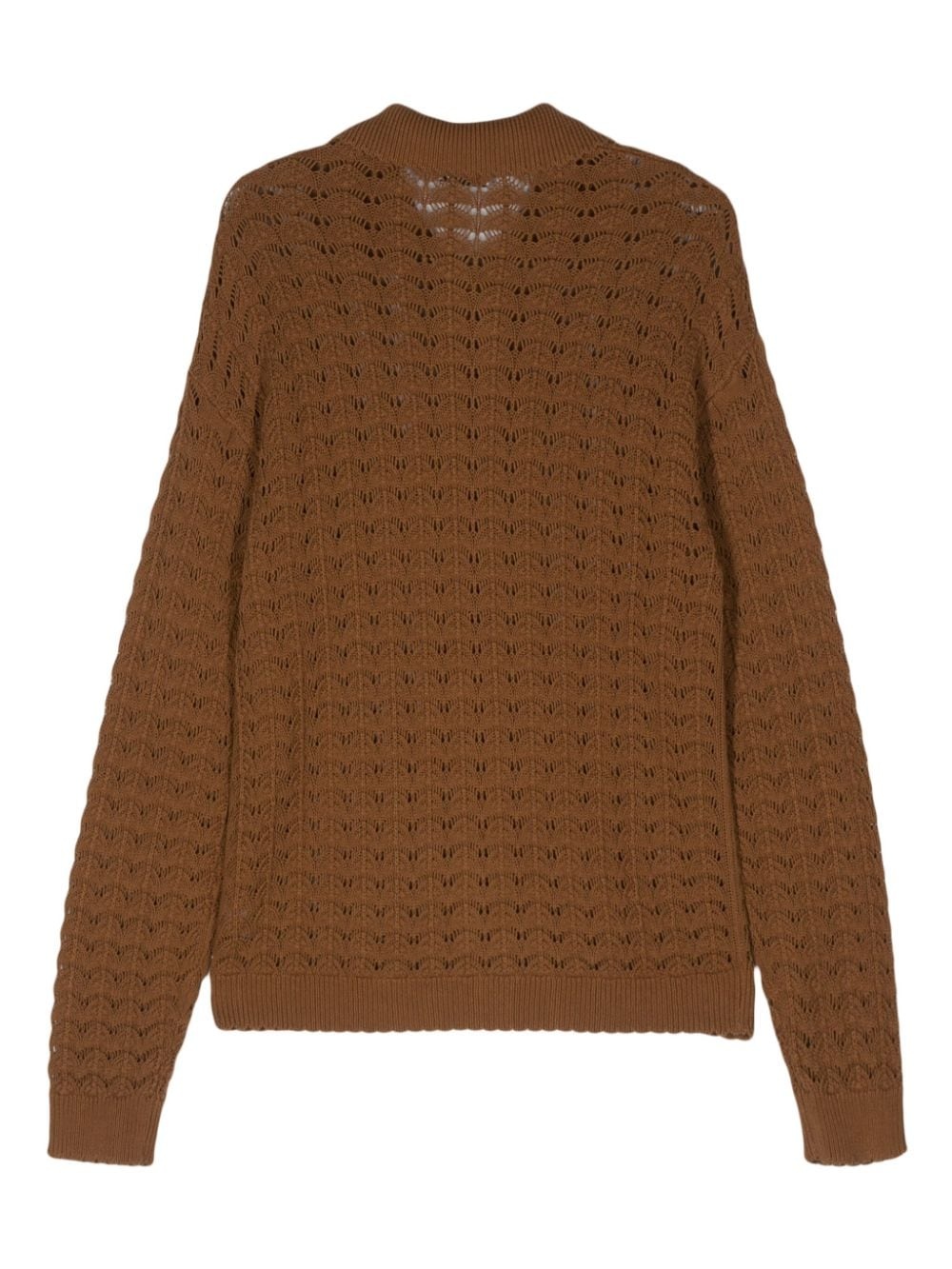 Einar crochet-knit cardigan - 2