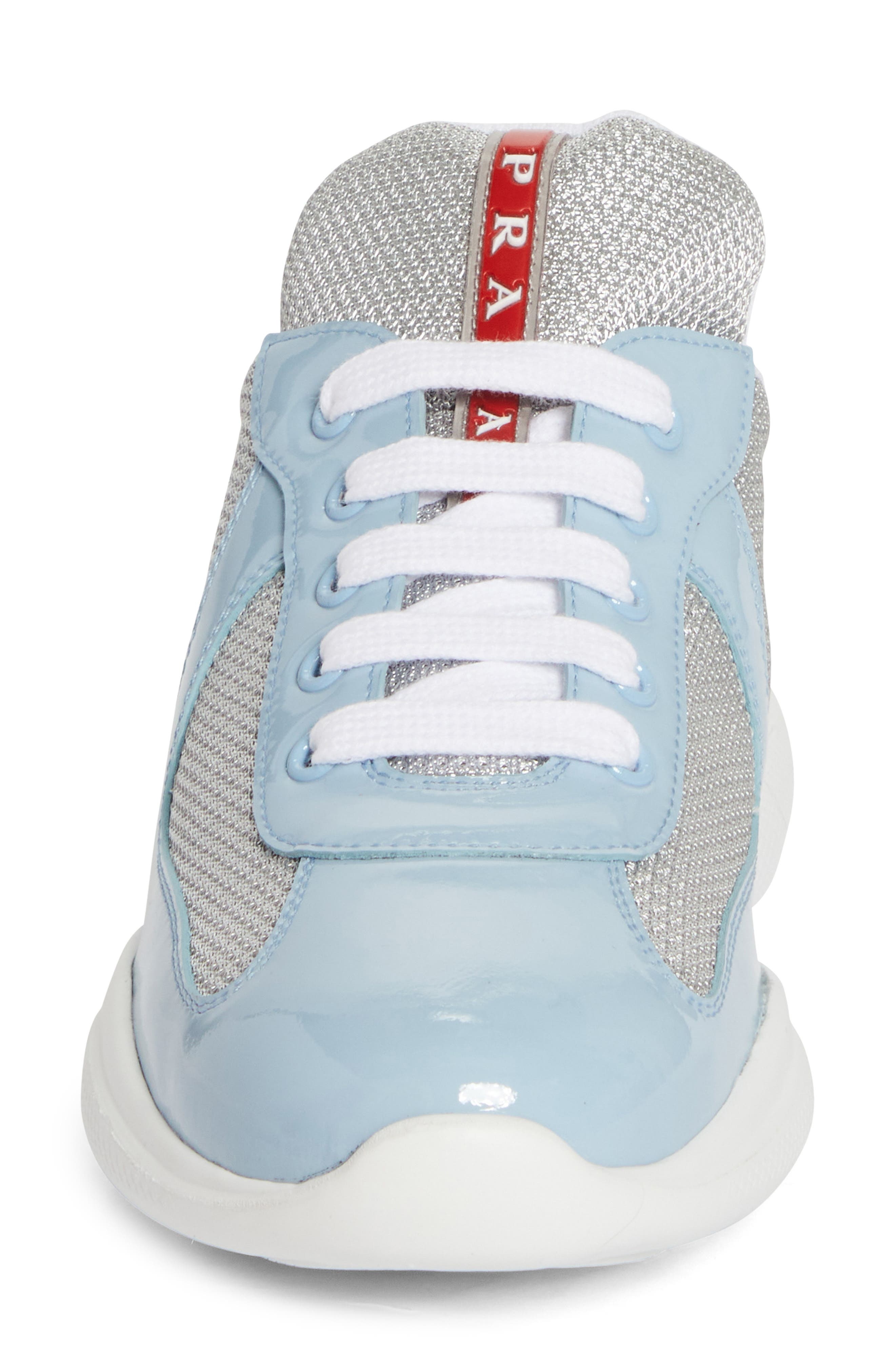 Prada America's Cup Sneaker in Celeste at Nordstrom - 4