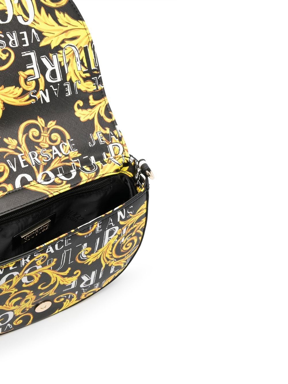 Logo Couture print crossbody bag - 5