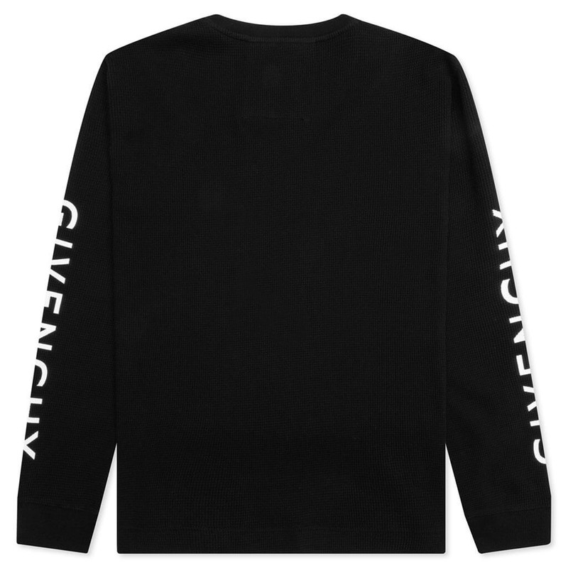 Givenchy CLASSIC FIT L/S T-SHIRT - BLACK outlook