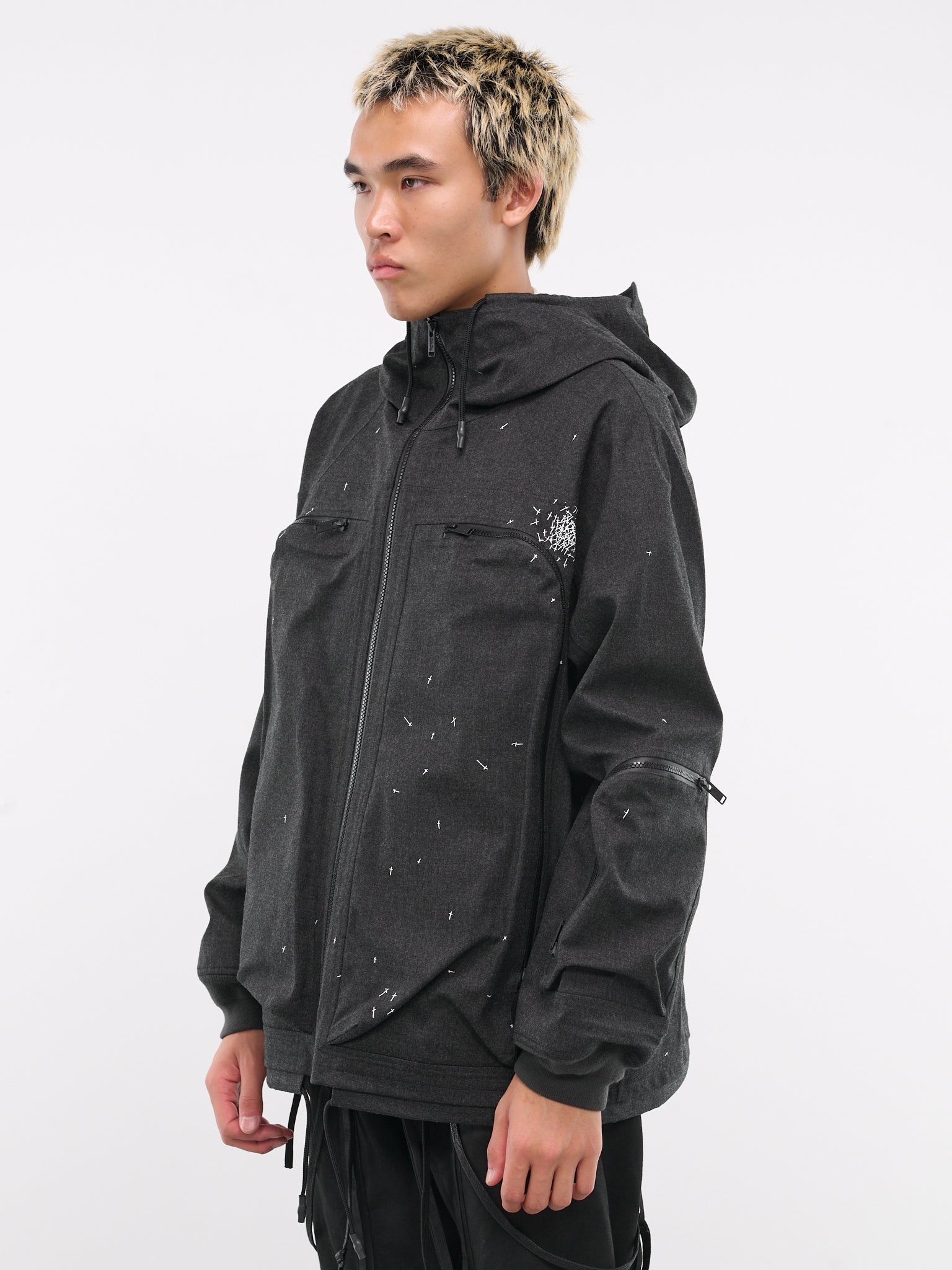 Hooded Zip Blouson - 2