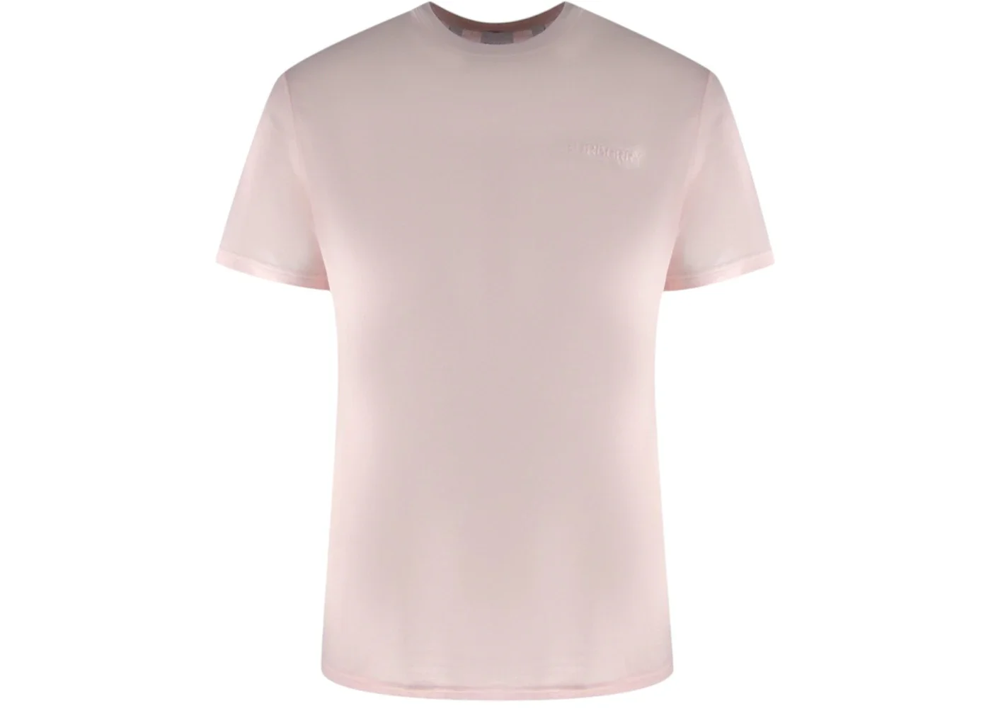 Burberry Monotone Logo Alabaster T-Shirt Pink - 1