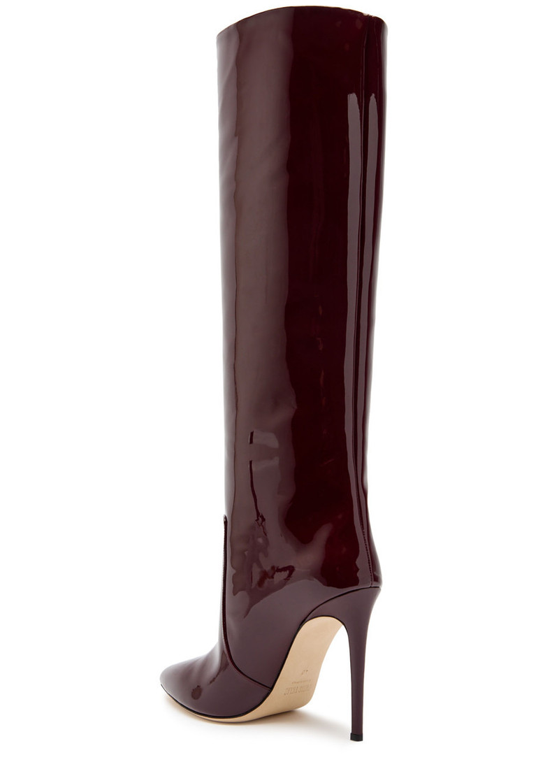 PARIS TEXAS Paris Texas Stiletto Patent Leather Knee-high Boots outlook