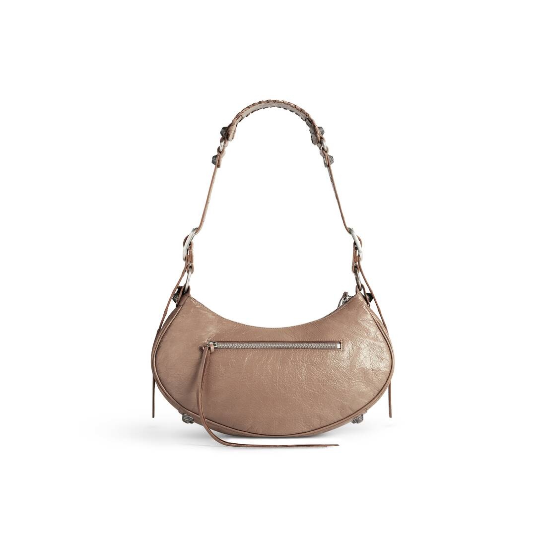 Women's Le Cagole Small Shoulder Bag  in Light Brown - 4