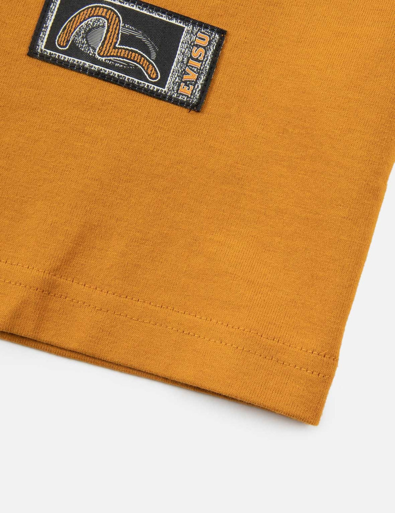 TANUKI AND FORTUNE CAT PRINT LOOSE FIT T-SHIRT 12