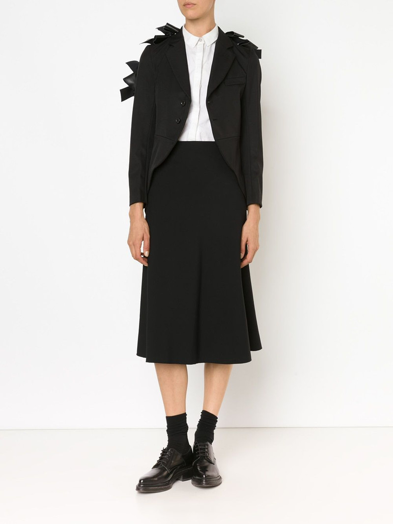 Comme Des Garçons bow blazer jacket outlook