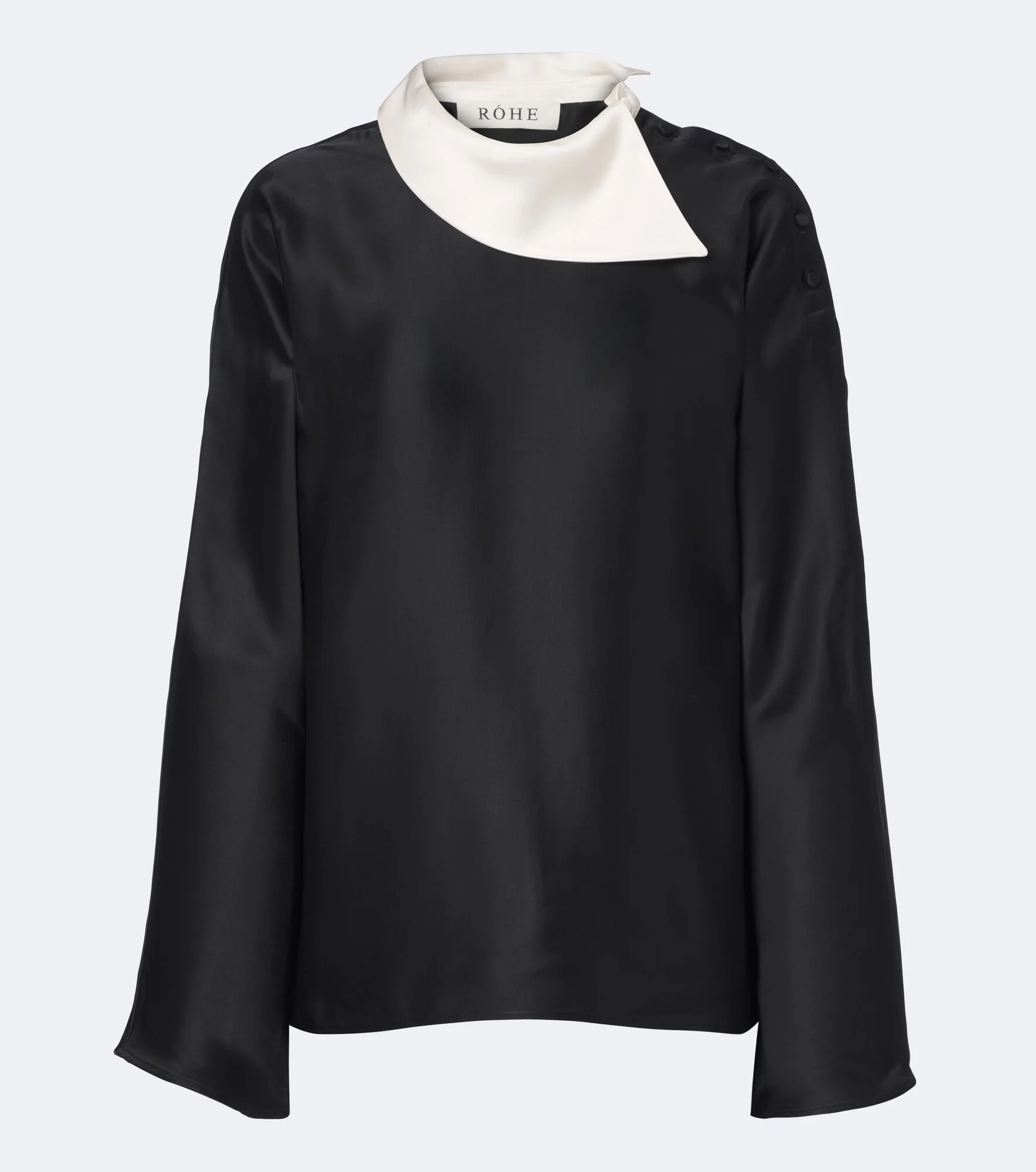 Satin blouse - 1