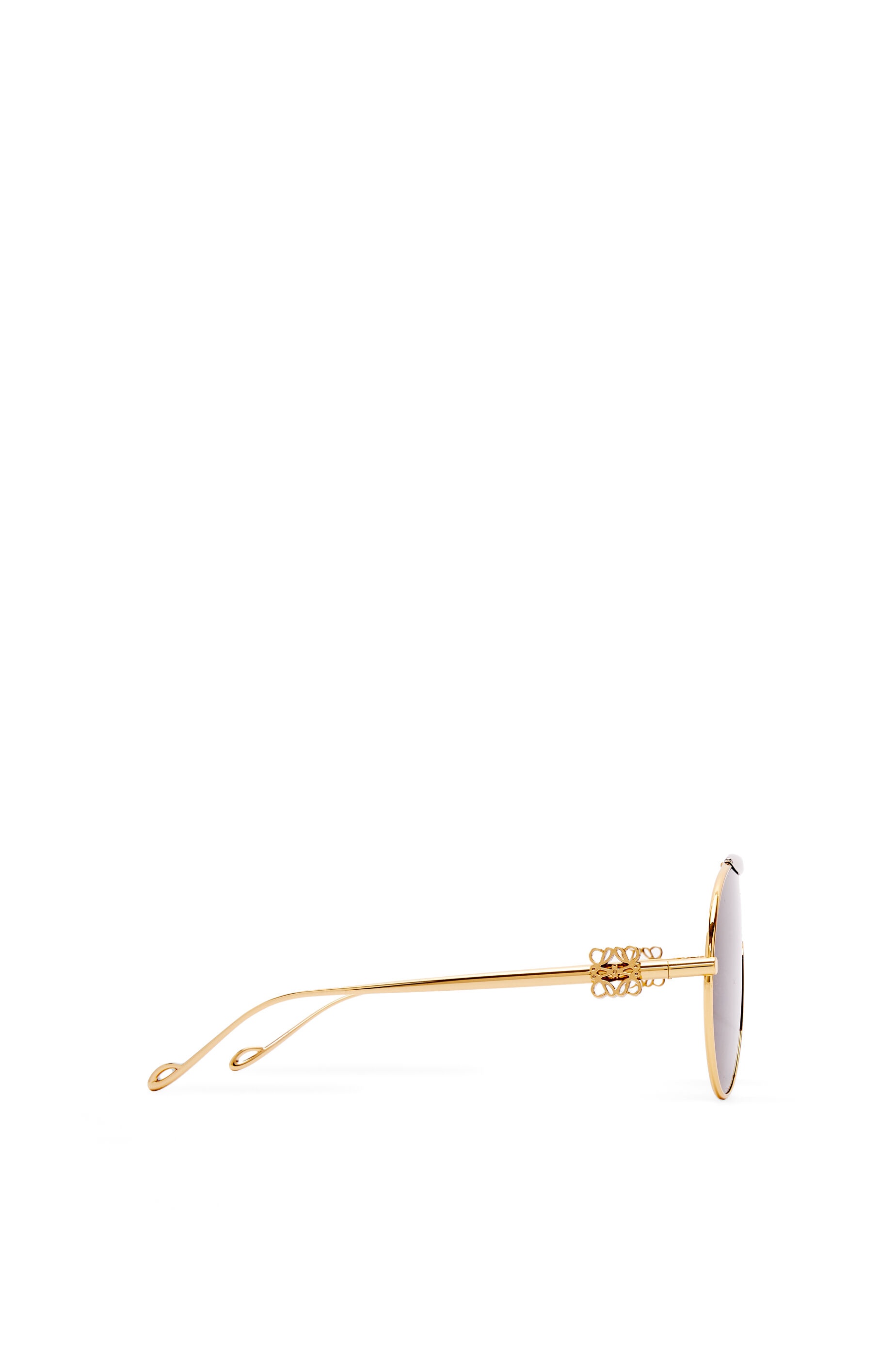 Spoiler aviator mask glasses in metal - 4