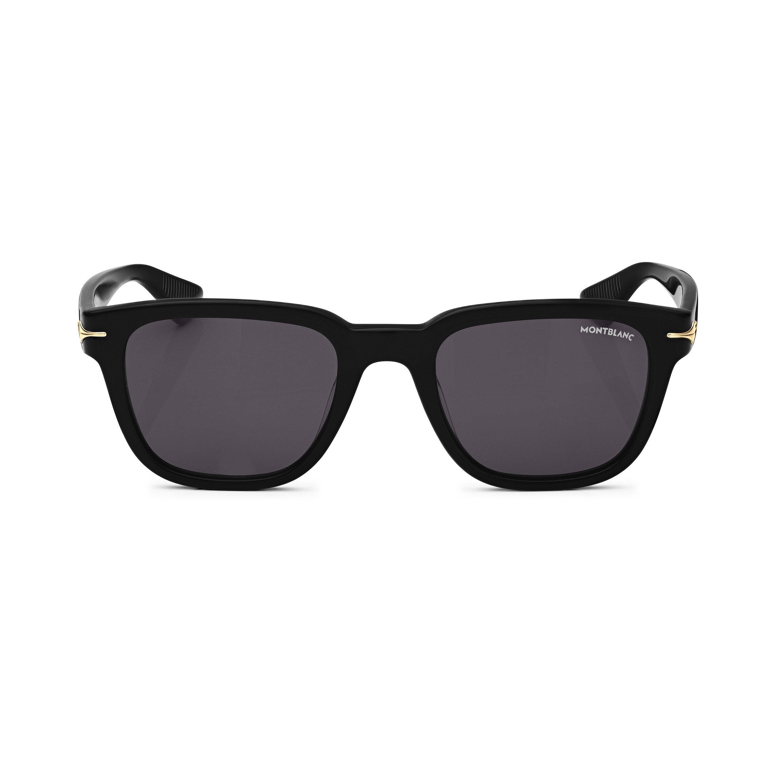 Squared Sunglasses with Black Colored Acetate Frame (S) - 1