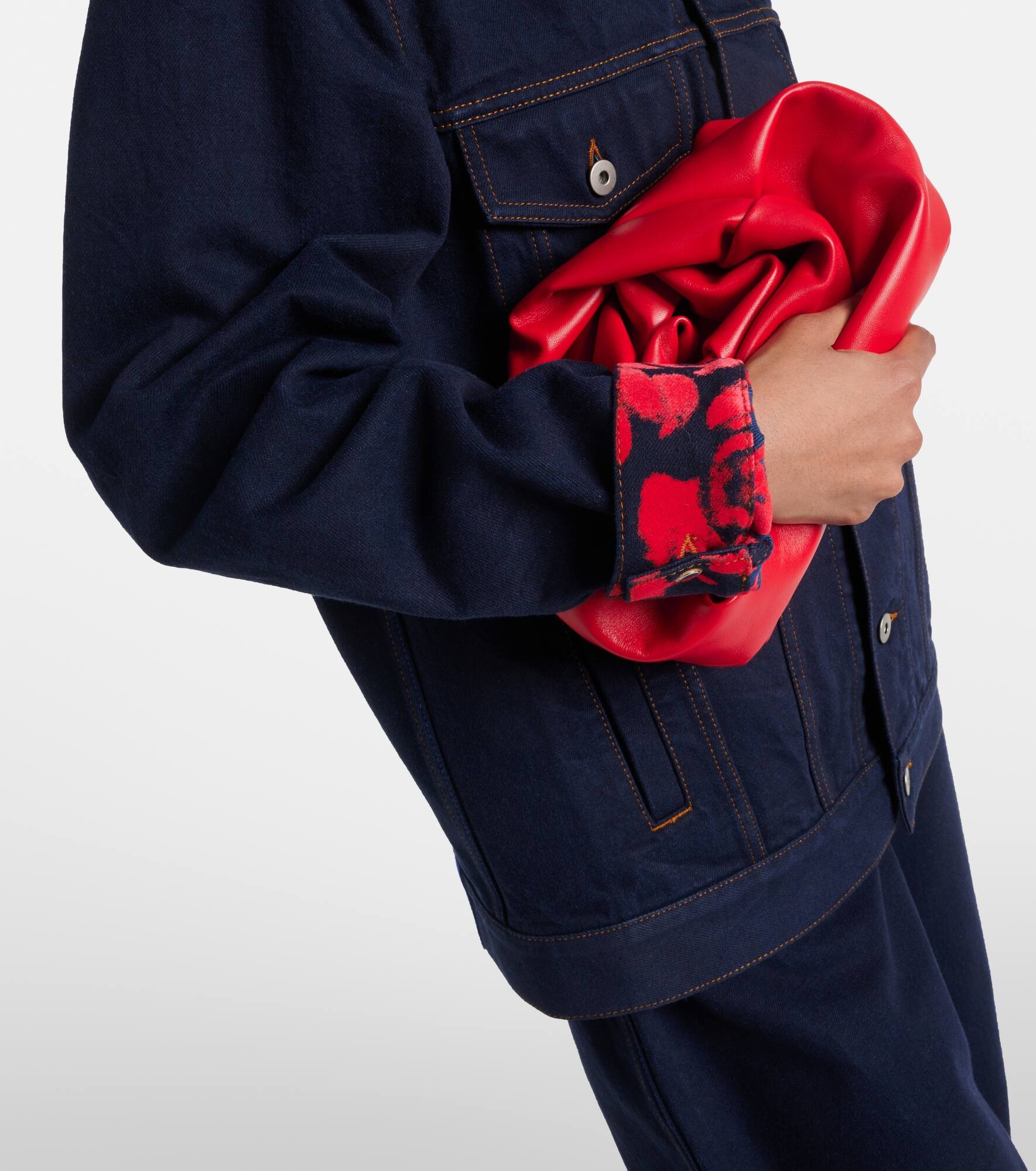 Oversized denim jacket - 6