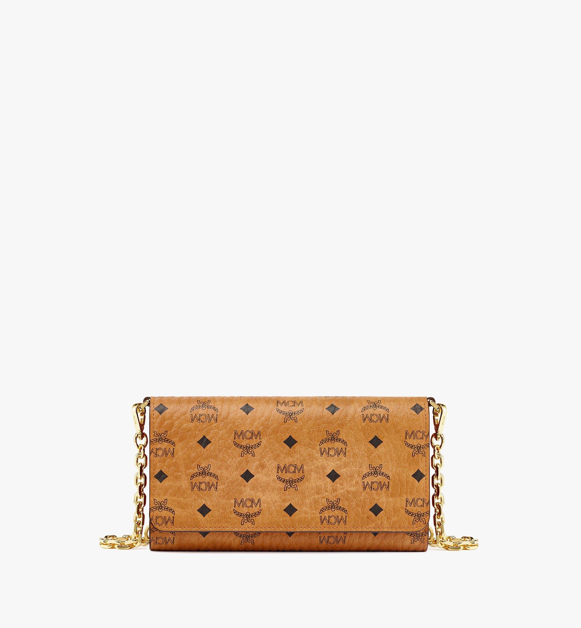 Aren Crossbody Wallet in Visetos - 1