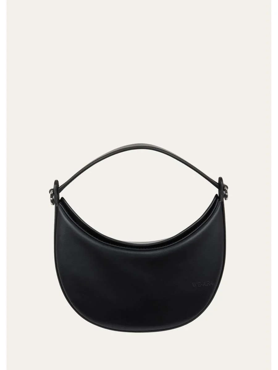 The Eclipse Polished Leather Crossbody Bag - 1