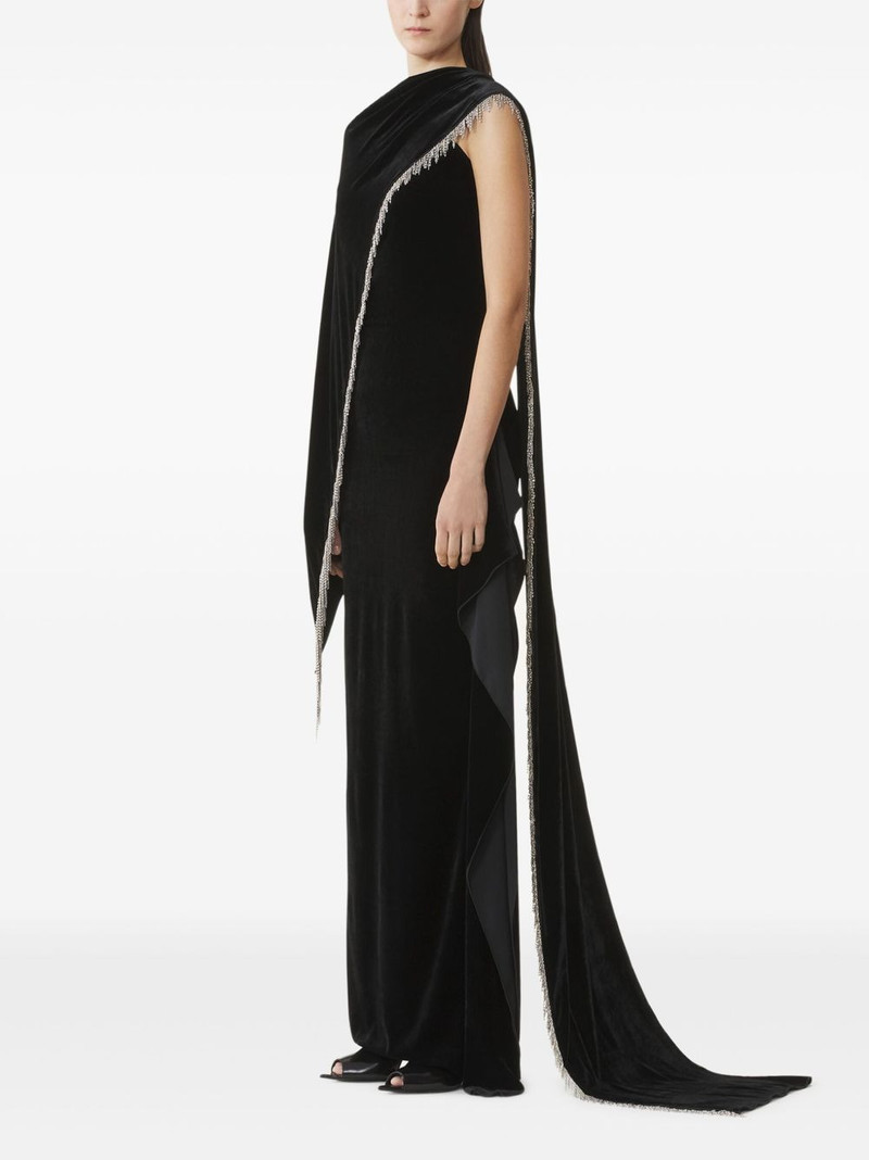 draped embellished dress 3