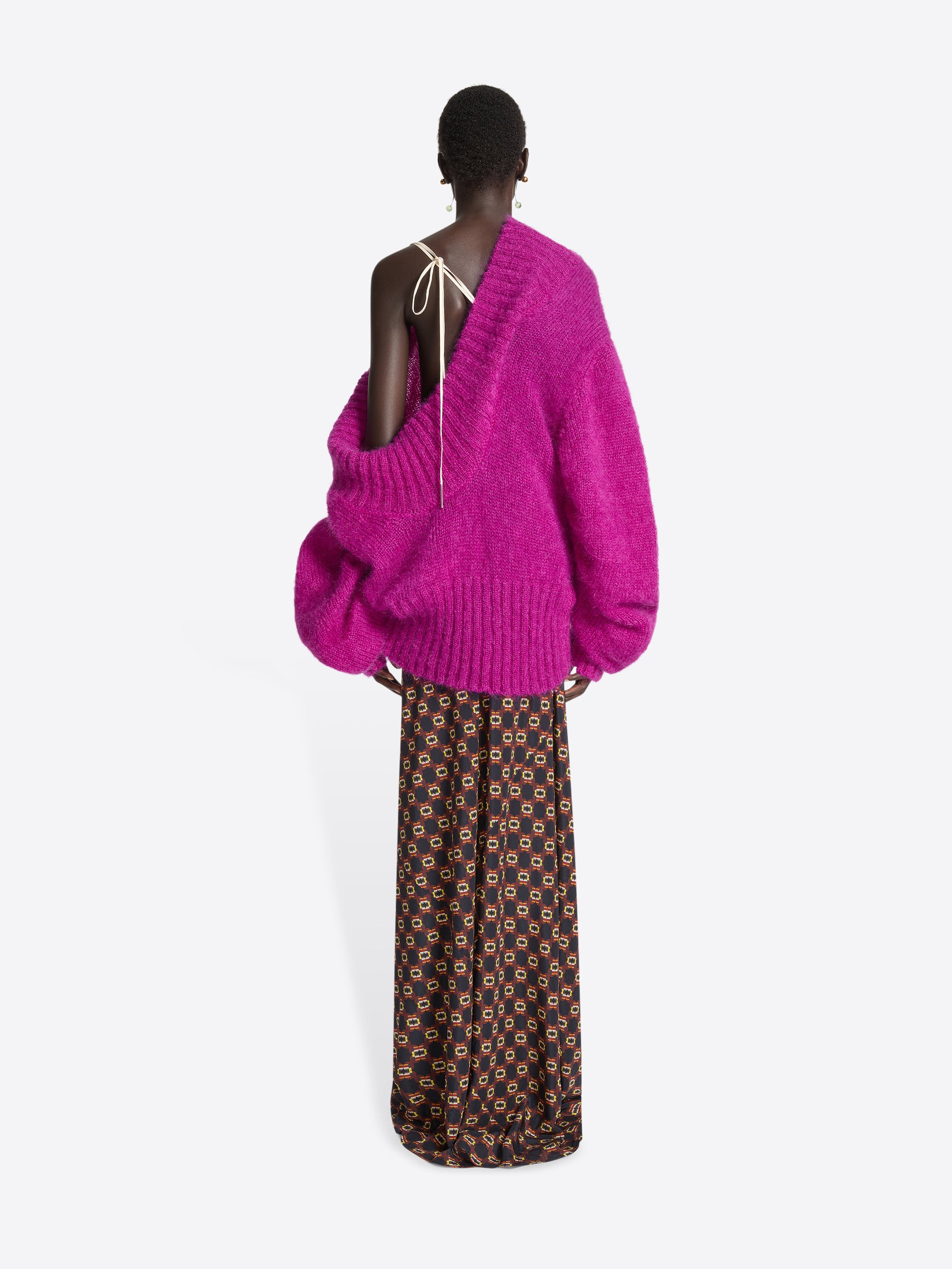 OVERSIZED MOHAIR SWEATER - 4