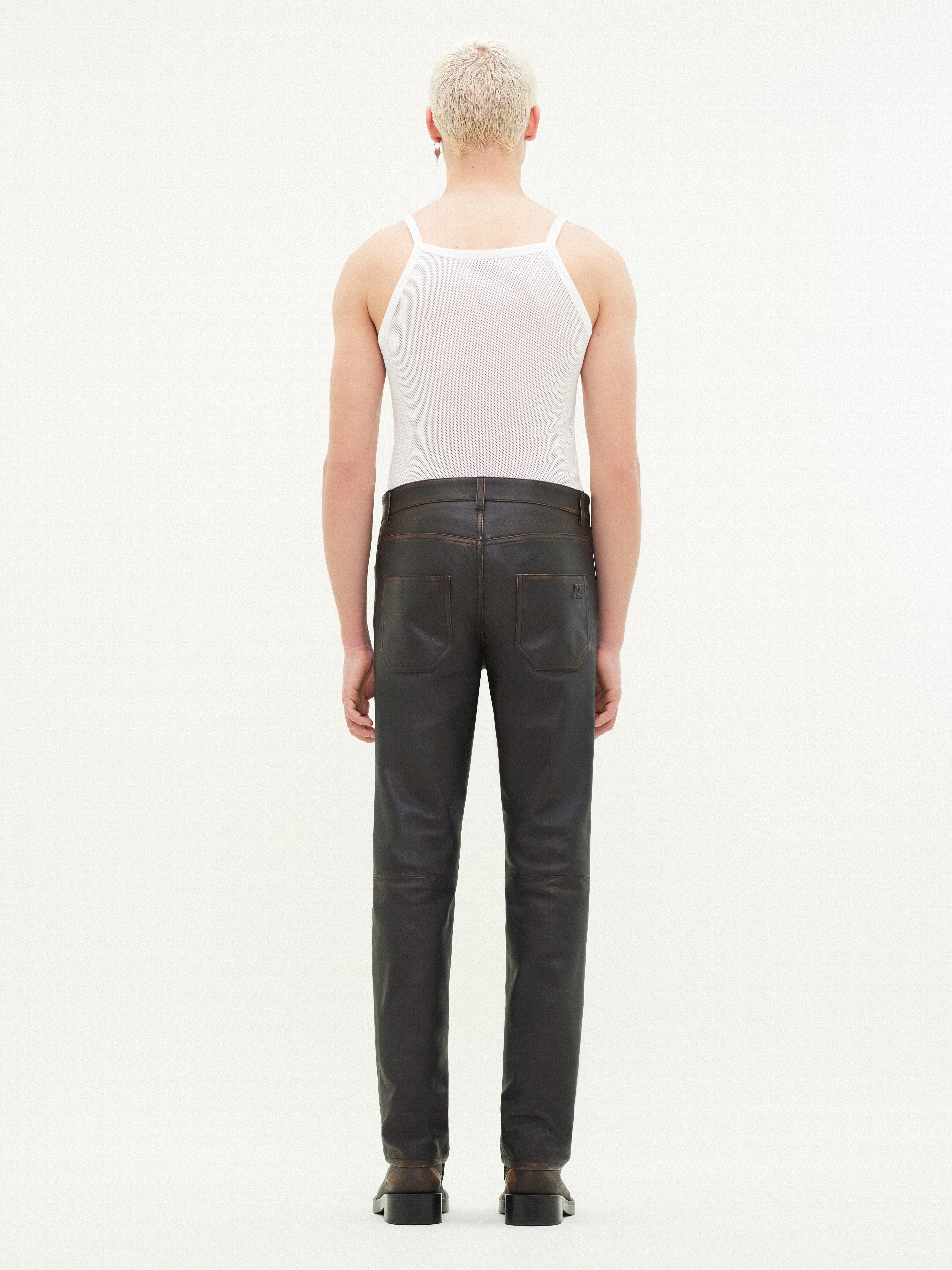 MESH PRINTED TANK TOP - 3