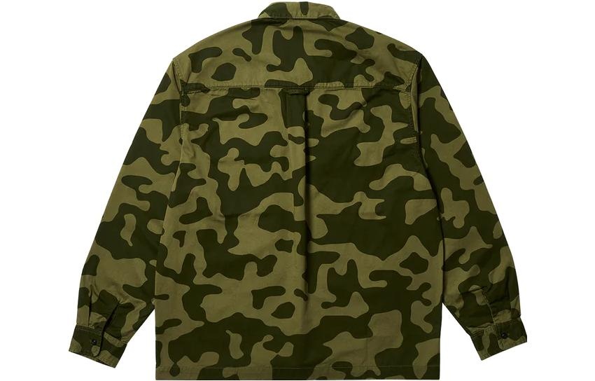 Palace X Carhartt WIP FW23 Logo Shirts 'Green' I032716-GREEN - 2