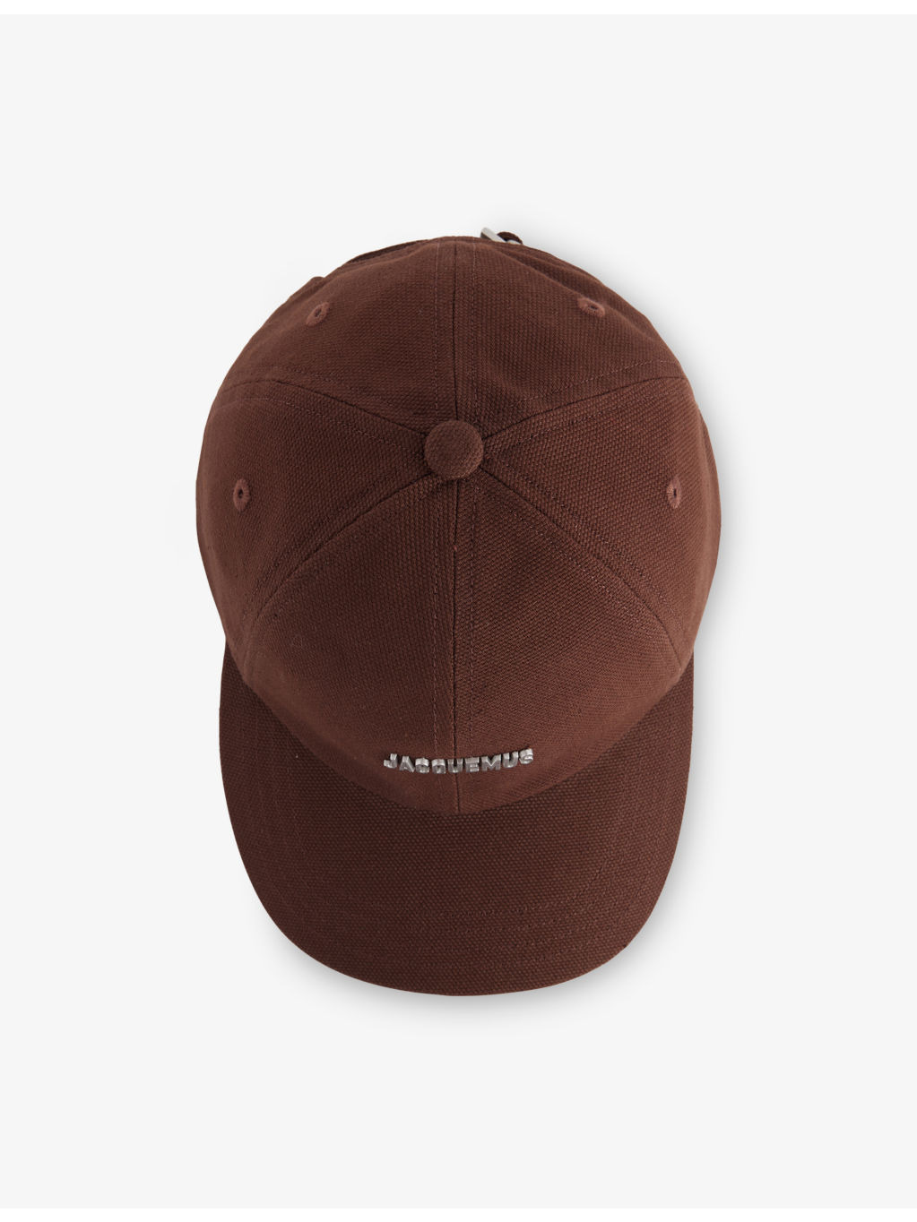 La Casquette Gadjo Logo-Plaque Cotton Baseball Cap - 4