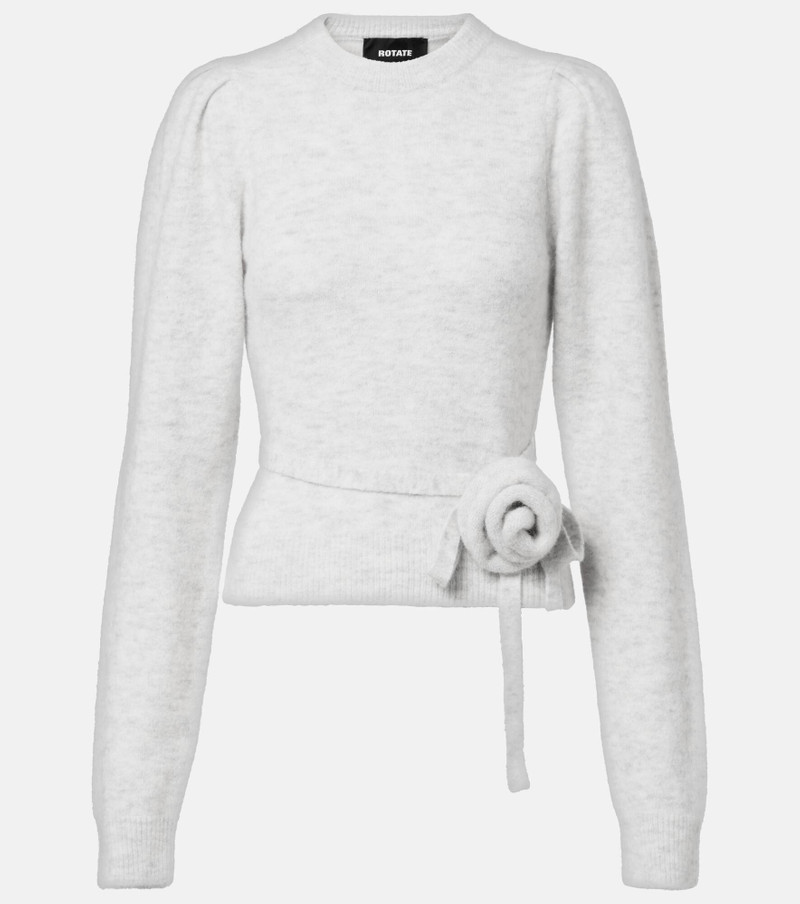 Wool and alpaca-blend sweater 1