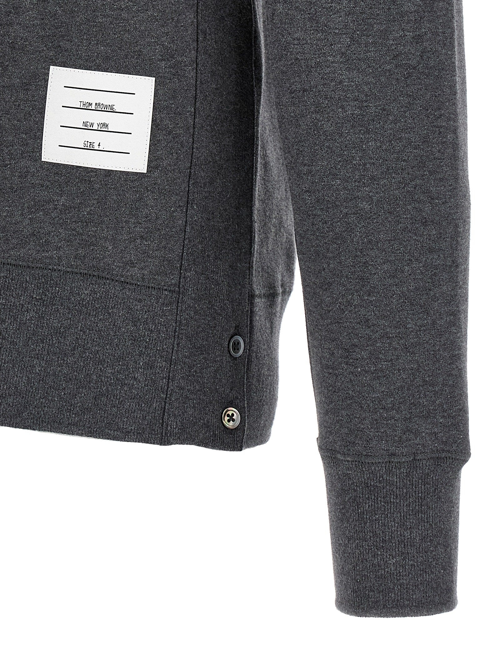 Classic Loopback 4-Bar Sweatshirt Gray - 4
