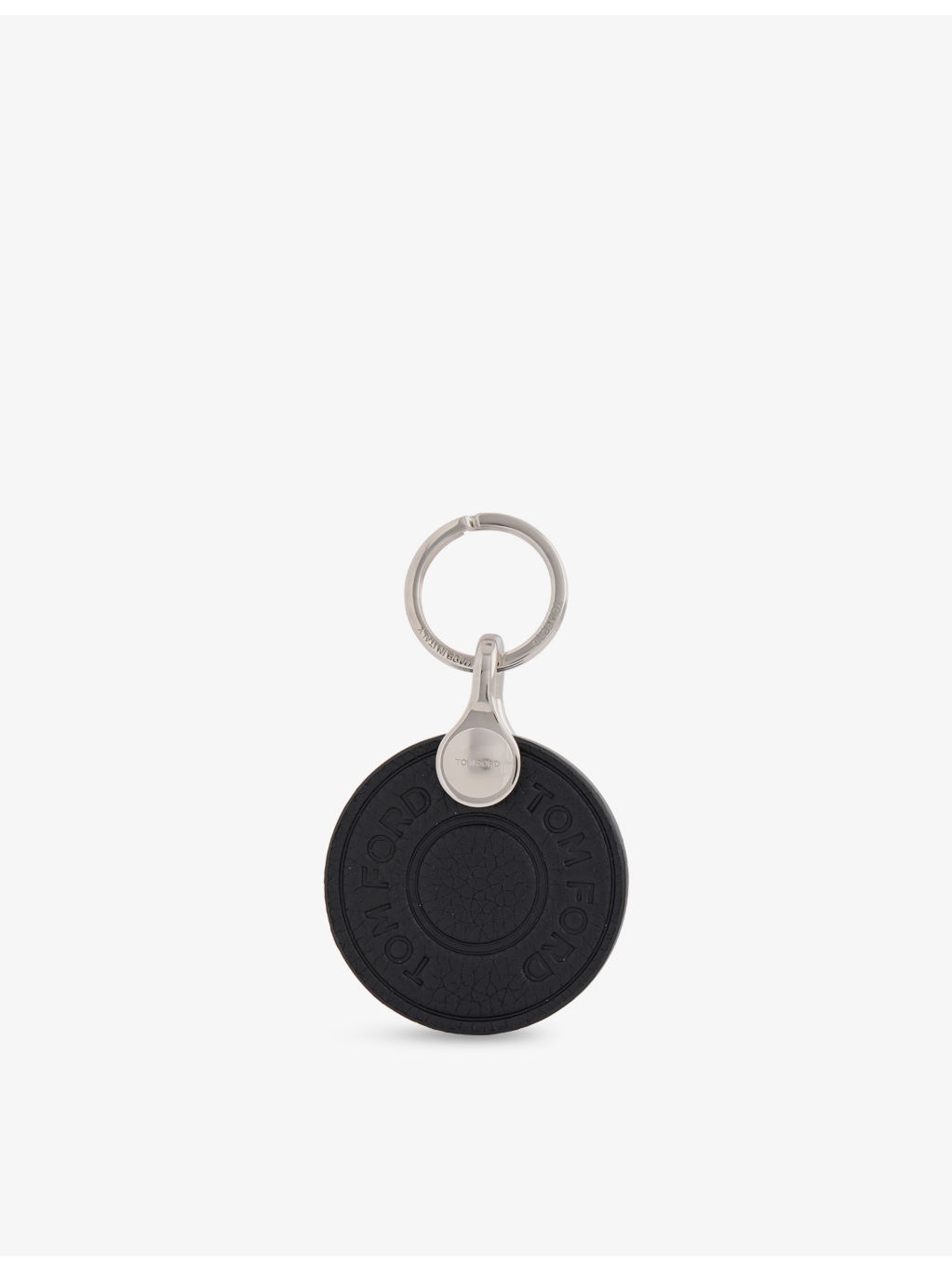 Press Stud Leather Keyring - 3