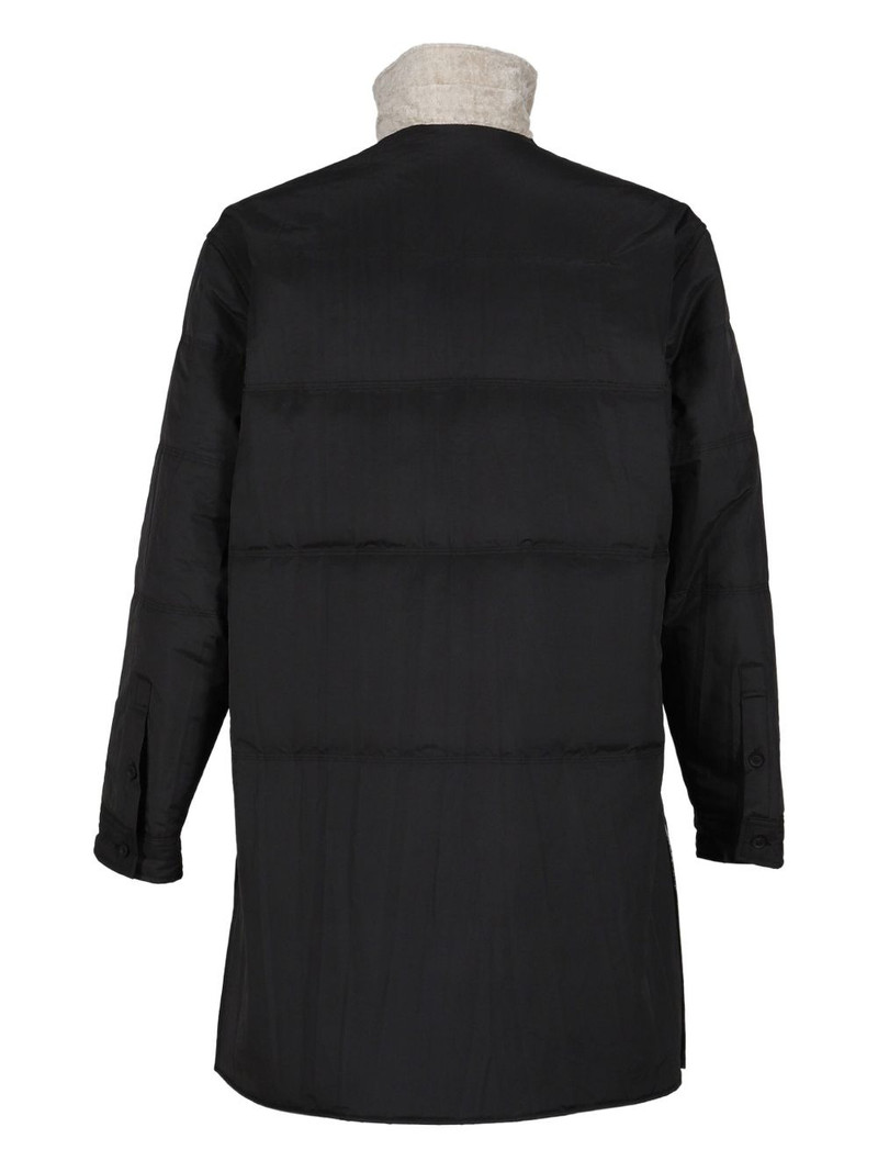 Yohji Yamamoto padded graphic coat outlook