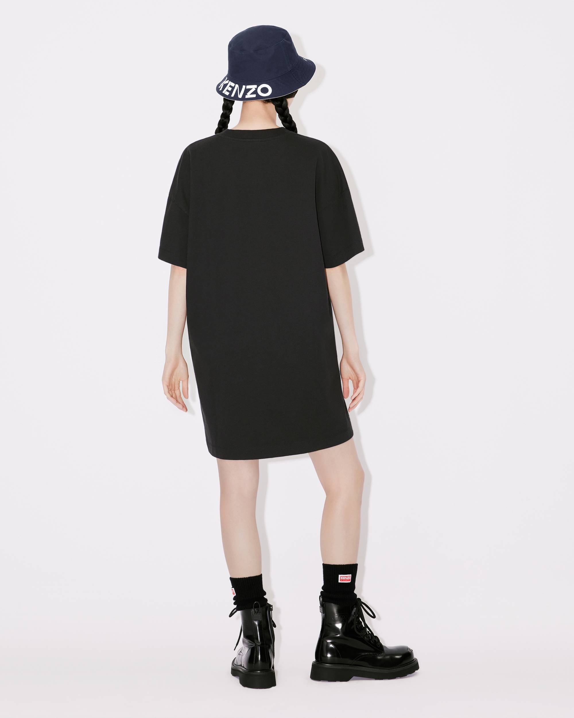 'BOKE FLOWER' Crest oversize T-shirt dress - 4