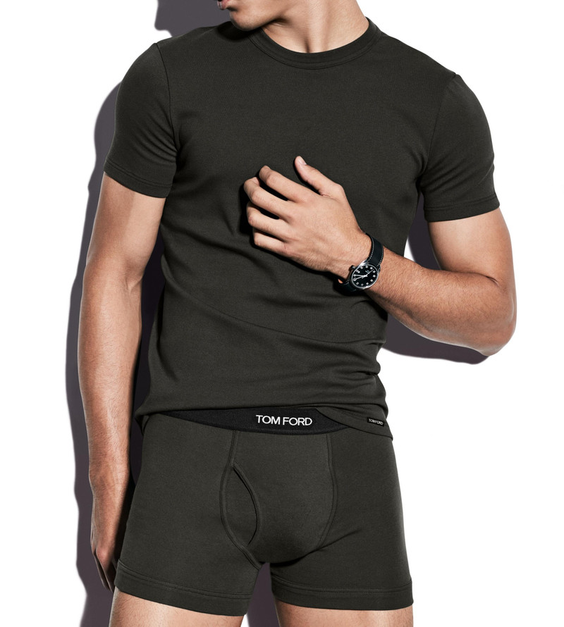 TOM FORD COTTON CREWNECK T-SHIRT outlook