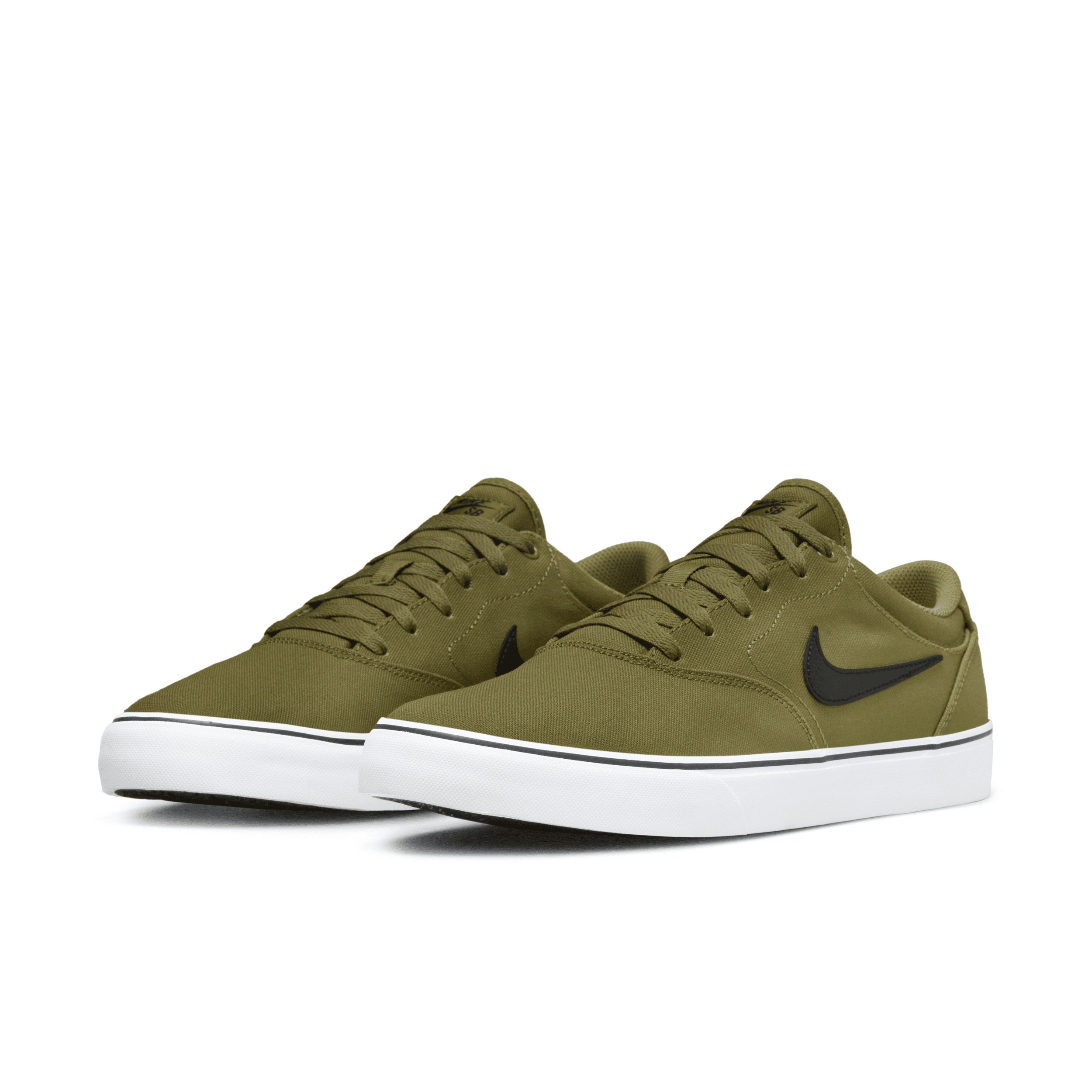 Unisex Nike SB Chron 2 Canvas Skate Shoes - 5