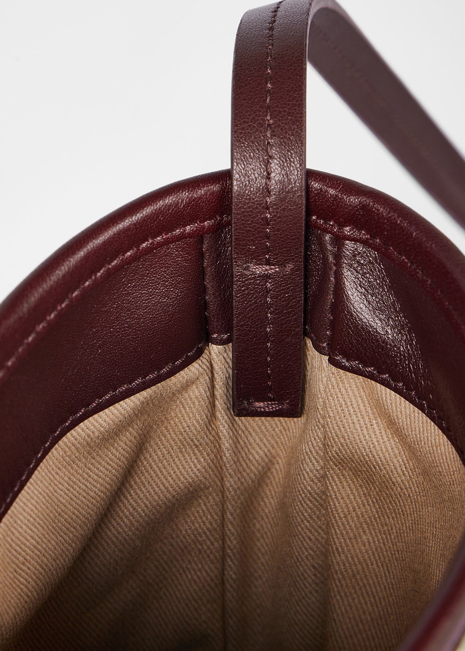 Women's 'Swirl' Leather Pouch Bag - 5