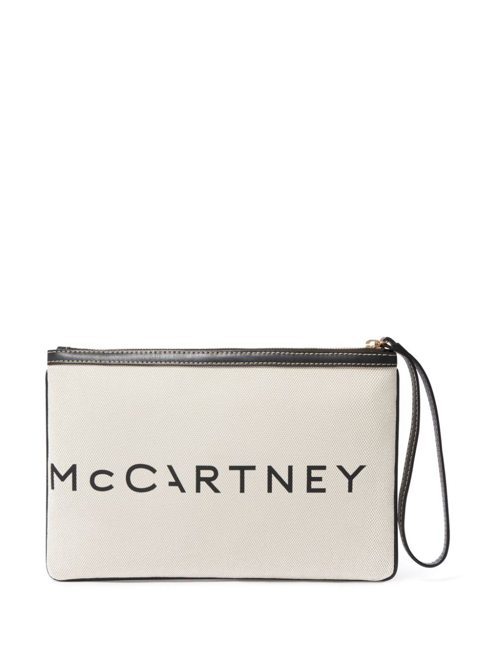 logo-print purse - 2